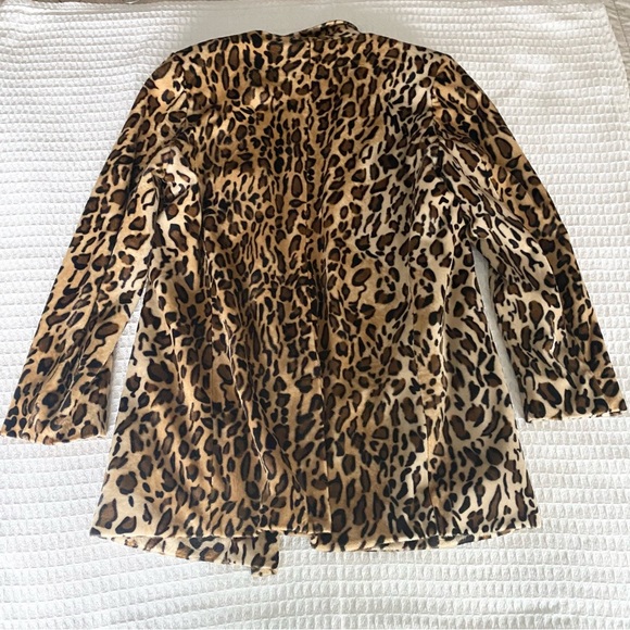 Context leopard Print coat size Large - Picture 5 of 5